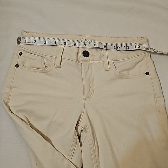 Alice +olivia cream jeans size 28 - Picture 5 of 11